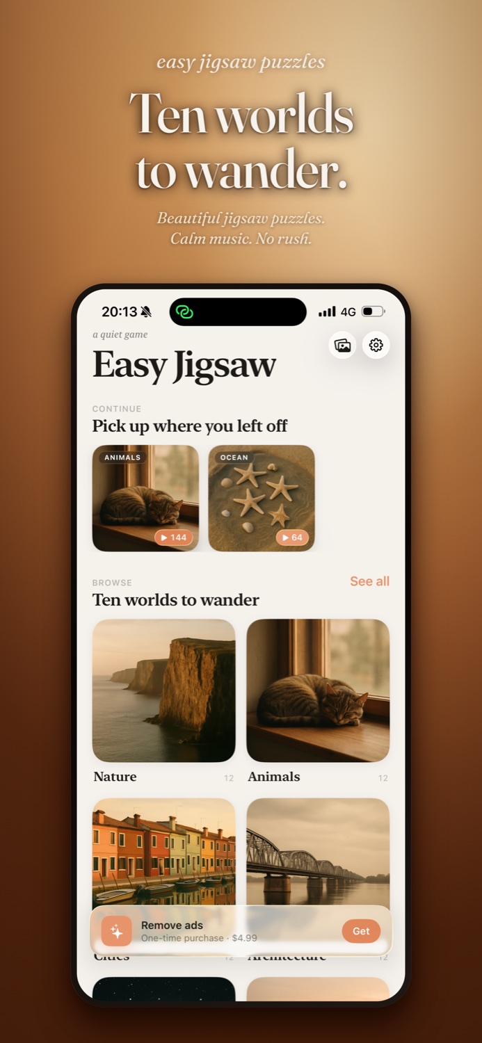 Easy Jigsaw Puzzles gameplay